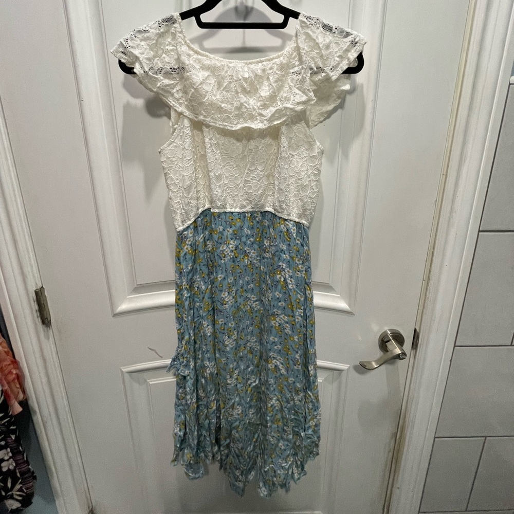 Knitworks Girl’s Size 16 Floral Dress